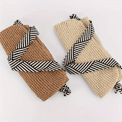 Casey | Torebka damska boho typu shopper na lato pojemna casual