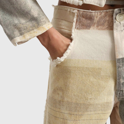 Skyler | Jeansy damskie z szerokimi nogawkami