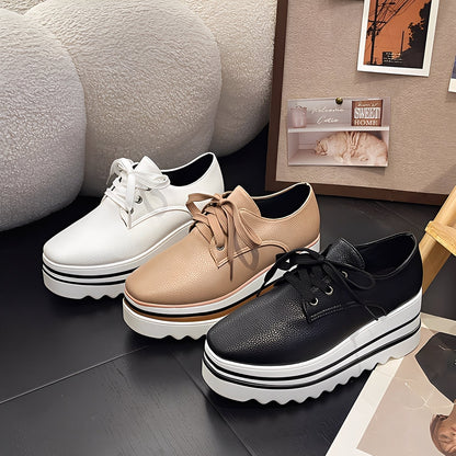 Samantha - Nowoczesne sneakersy na platformie z grubą podeszwą dla kobiet