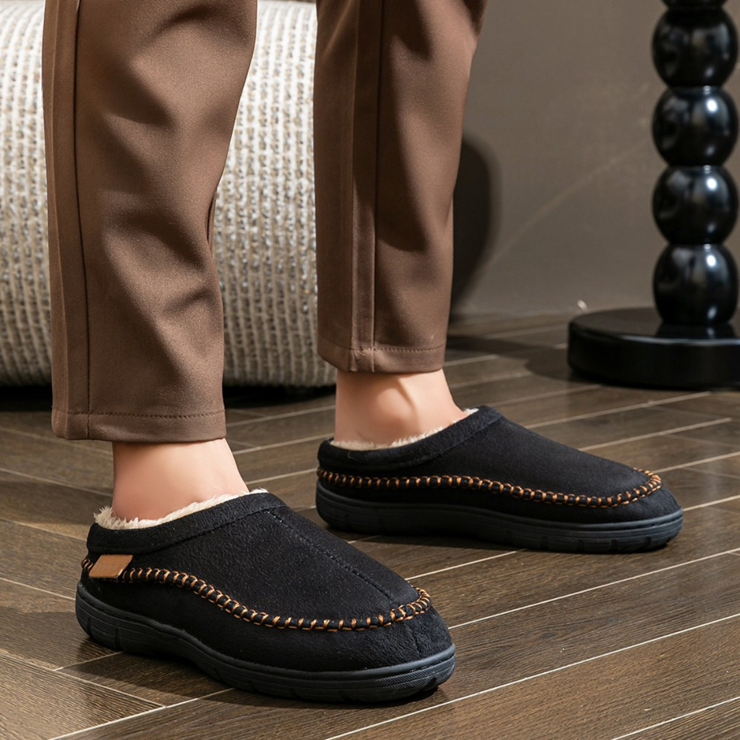 Charlotte | Przytulne futrzane kapcie zimowe damskie