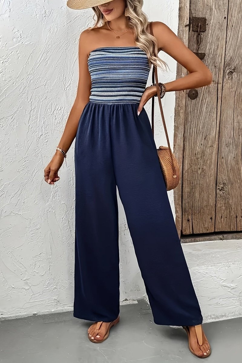 Liliana | Damski kombinezon letni lekki uniwersalny styl casual