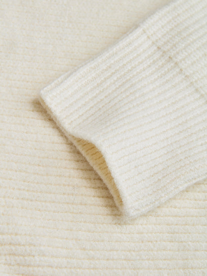 Charis | Sweter damski z wycięciami i blokami kolorów, nowoczesny i stylowy
