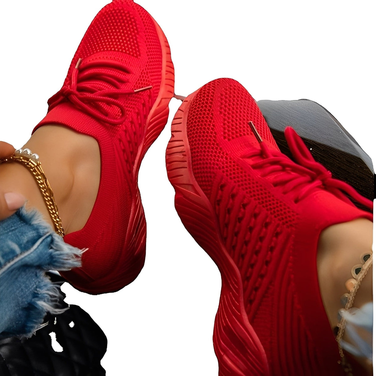 Karolyn - Damskie buty ortopedyczne z siatki