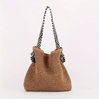 Casey | Torebka damska boho typu shopper na lato pojemna casual