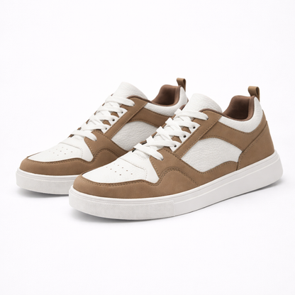 Judith | Damskie sneakersy czarno-białe sznurowane o miejskim