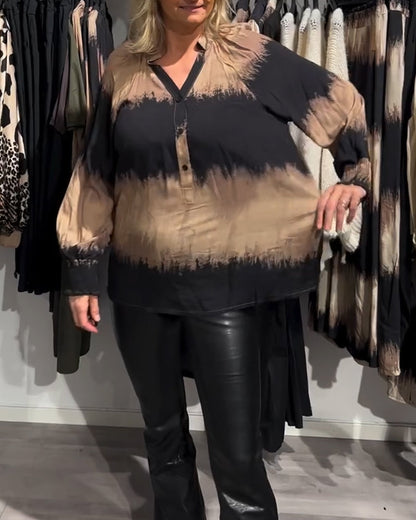 Lorraine | Bluzka damska taliowana z guzikami, elegancka i odpowiednia