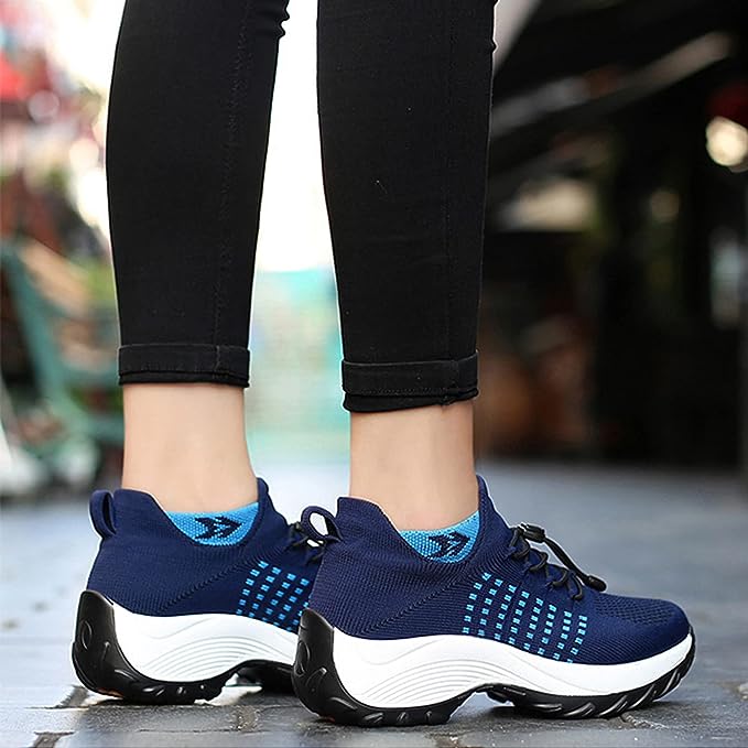 Julia - Damska Ortopedyczne Sneakersy | Szerokie Dopasowanie
