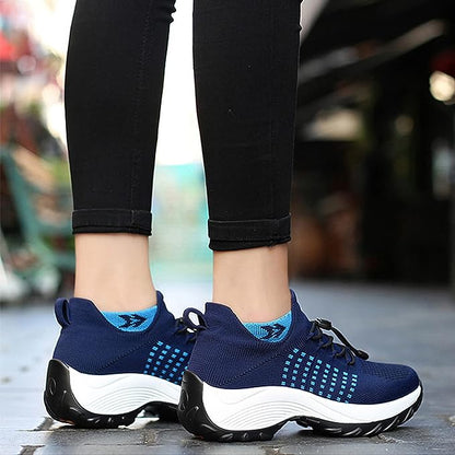 Julia - Damska Ortopedyczne Sneakersy | Szerokie Dopasowanie