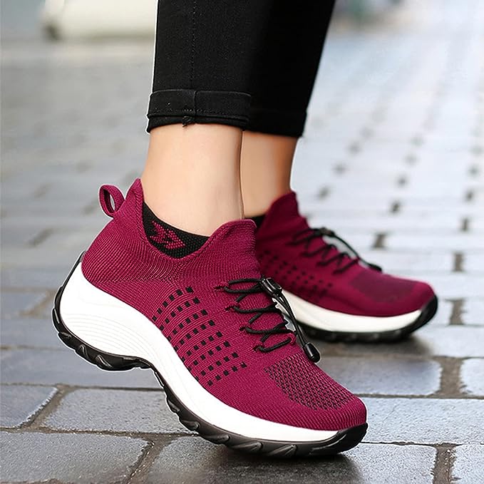 Julia - Damska Ortopedyczne Sneakersy | Szerokie Dopasowanie