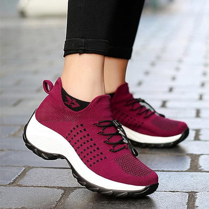 Julia - Damska Ortopedyczne Sneakersy | Szerokie Dopasowanie
