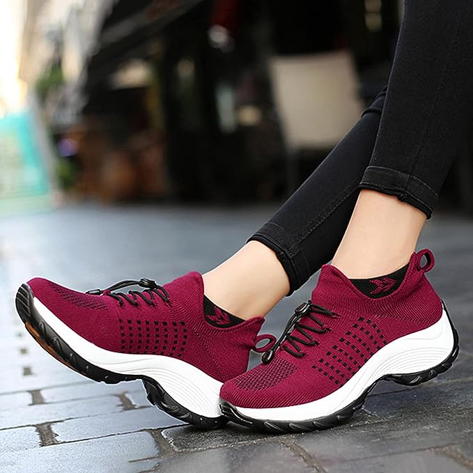 Julia - Damska Ortopedyczne Sneakersy | Szerokie Dopasowanie