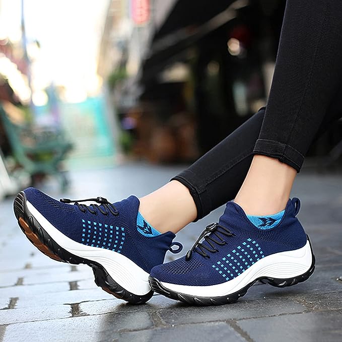 Julia - Damska Ortopedyczne Sneakersy | Szerokie Dopasowanie