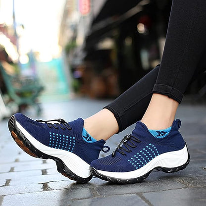 Julia - Damska Ortopedyczne Sneakersy | Szerokie Dopasowanie