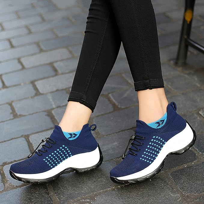 Julia - Damska Ortopedyczne Sneakersy | Szerokie Dopasowanie