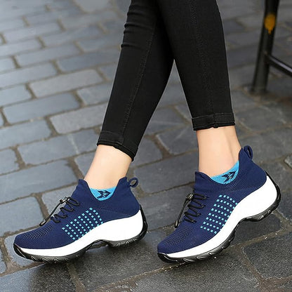 Julia - Damska Ortopedyczne Sneakersy | Szerokie Dopasowanie