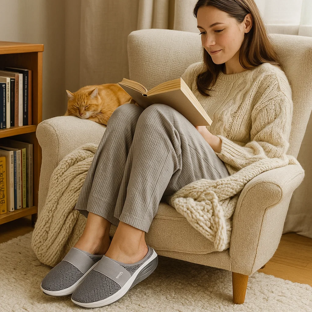 Pepper | Kapcie ergonomiczne domowe unisex zapewniające wysoki komfort noszenia