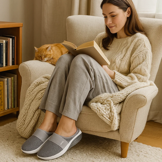 Pepper | Kapcie ergonomiczne domowe unisex zapewniające wysoki komfort noszenia