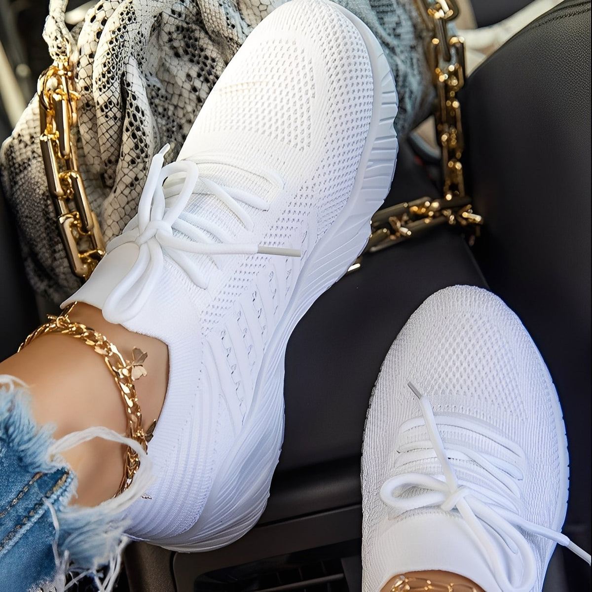 Karolyn - Damskie buty ortopedyczne z siatki