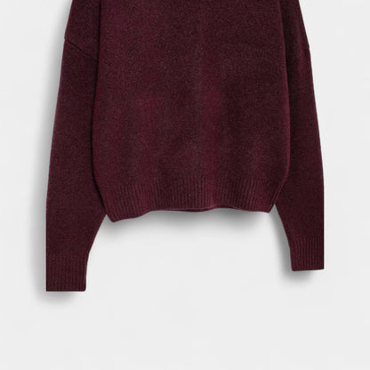 Lanna | Golf damski dzianinowy o klasycznym kroju, elegancki sweter