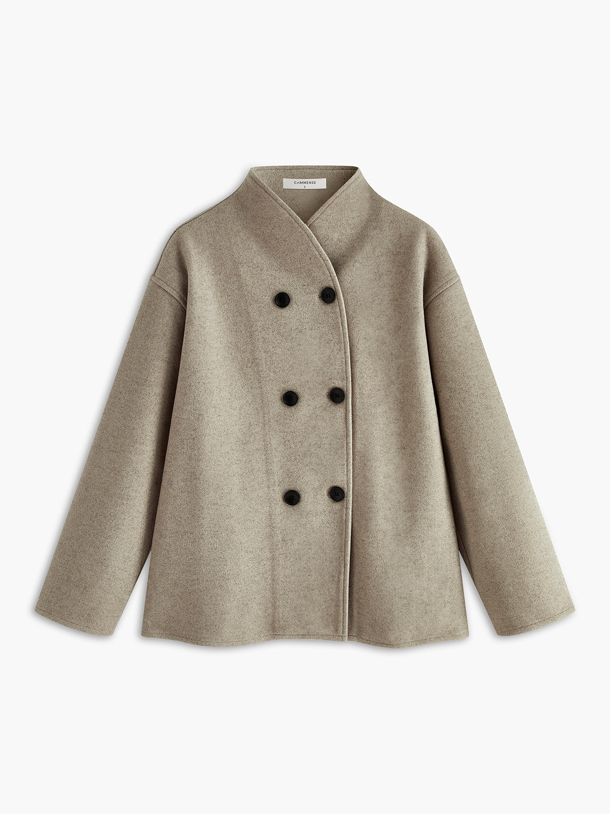 Bailey | Oversized damski płaszcz koszulowy