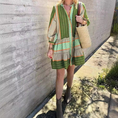 Alyson | Damska tunika wieczorowa – styl boho, zwiewna