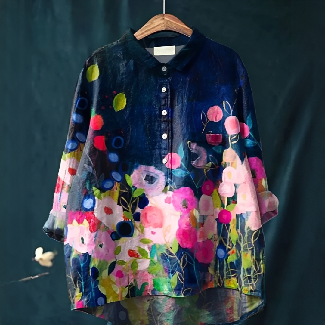 Frida | Elegancka letnia bluzka damska, lekki i stylowy fason