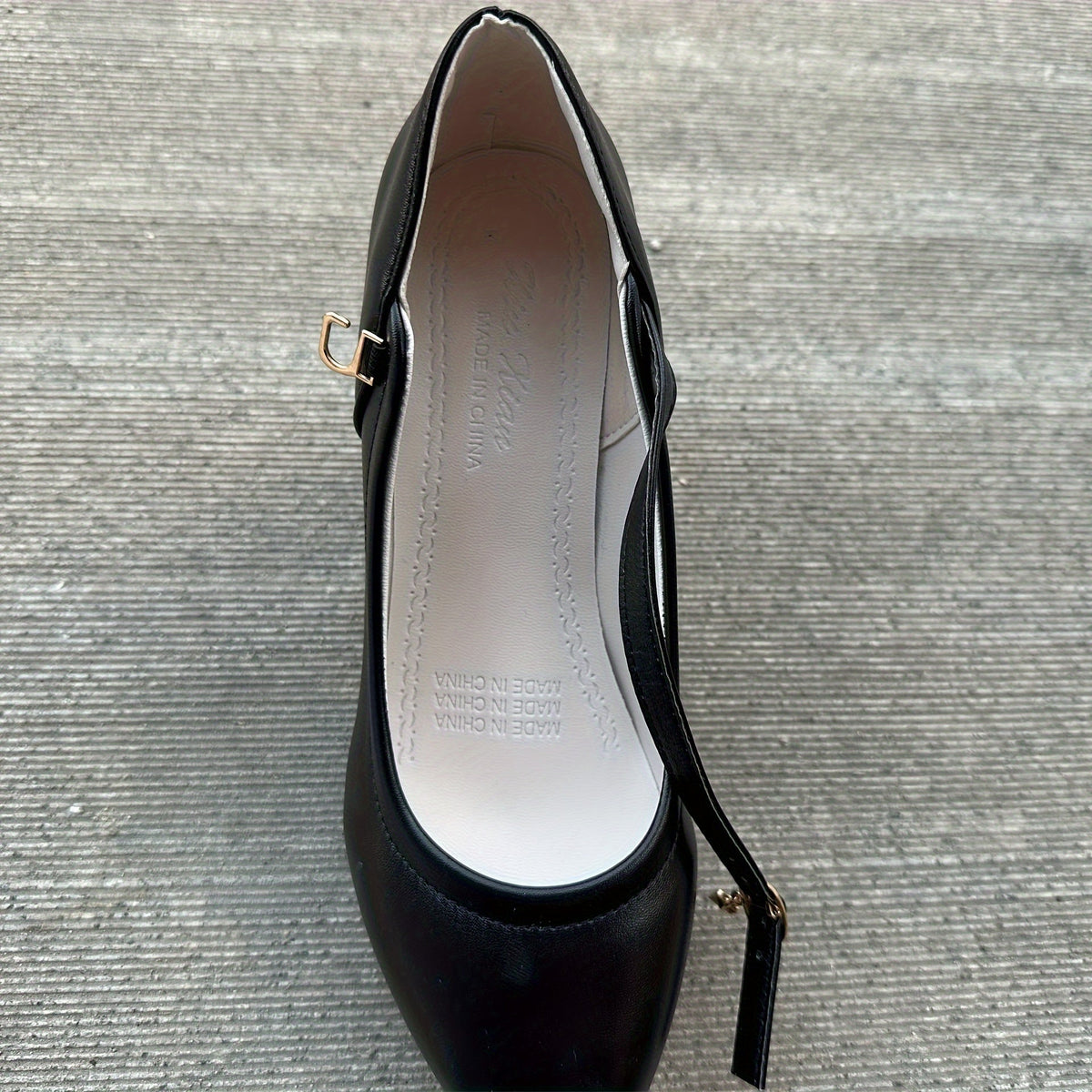Dalia - Buty damska na platformie | Pasek w stylu Mary Jane