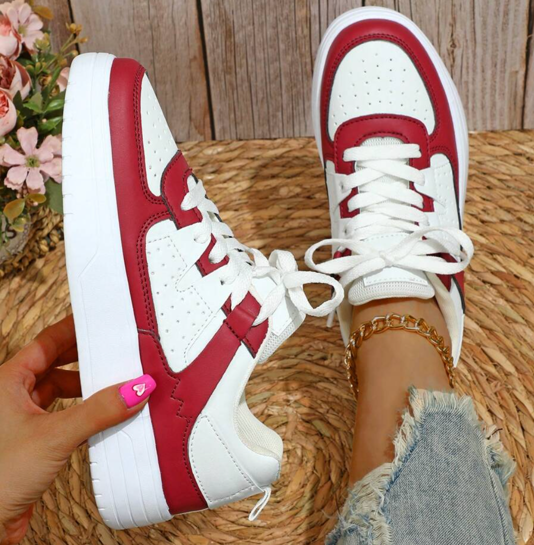 Ewa | Sneakersy damskie z nowoczesnym designem i miękką podeszwą