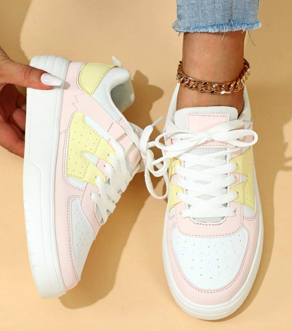 Ewa | Sneakersy damskie z nowoczesnym designem i miękką podeszwą