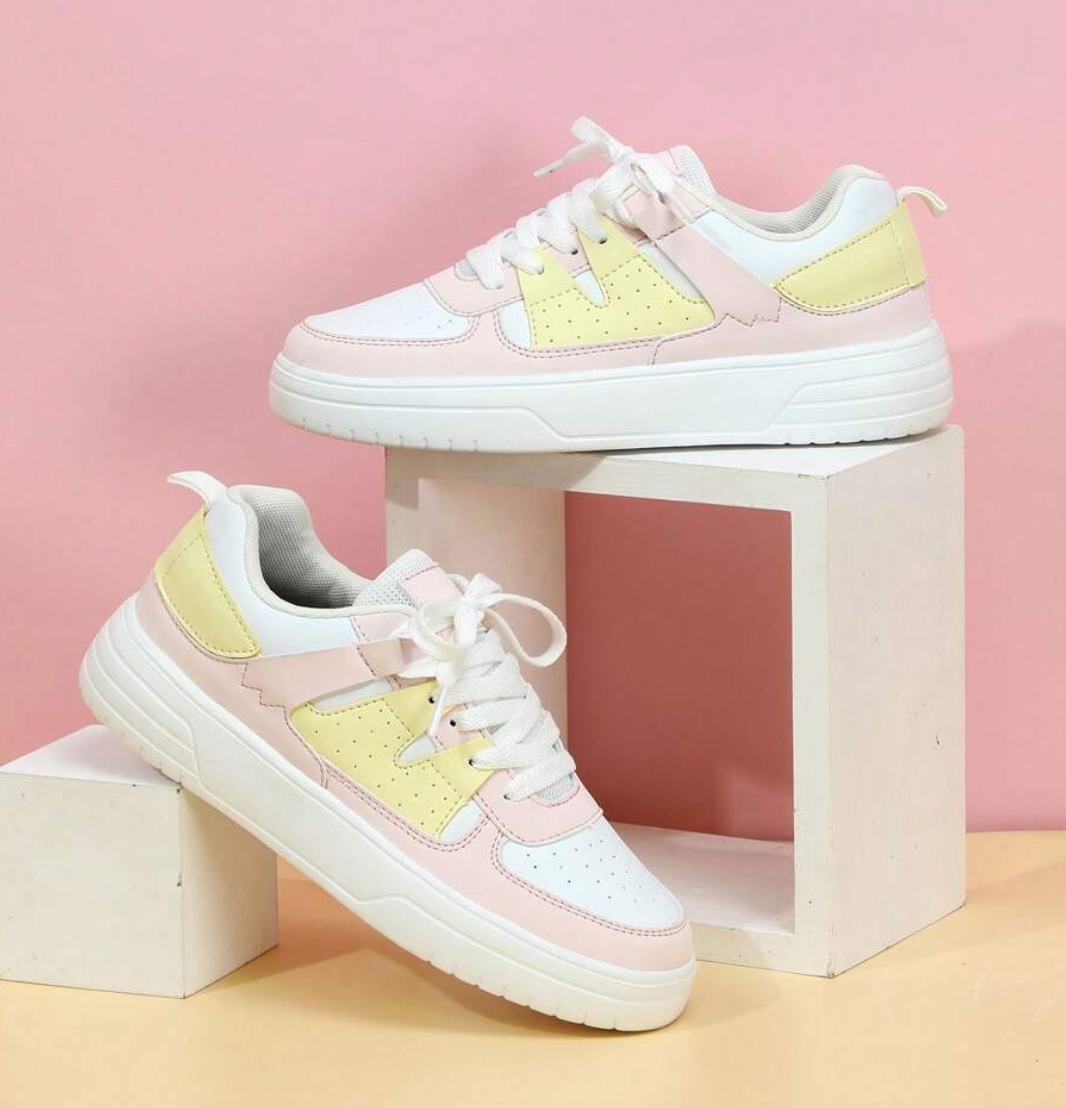 Ewa | Sneakersy damskie z nowoczesnym designem i miękką podeszwą