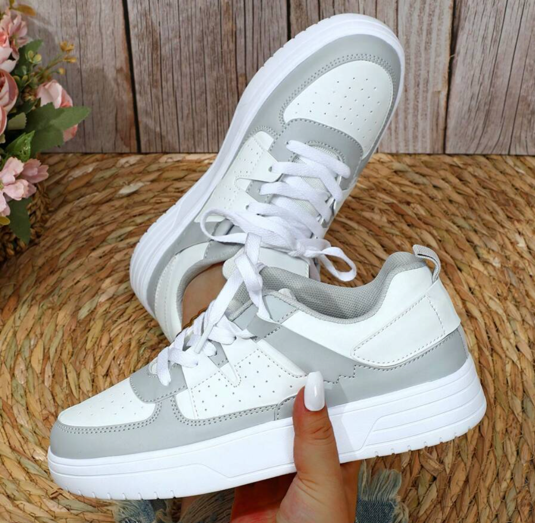 Ewa | Sneakersy damskie z nowoczesnym designem i miękką podeszwą