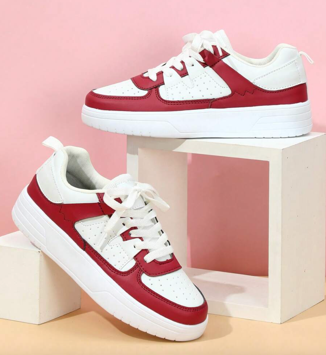 Ewa | Sneakersy damskie z nowoczesnym designem i miękką podeszwą