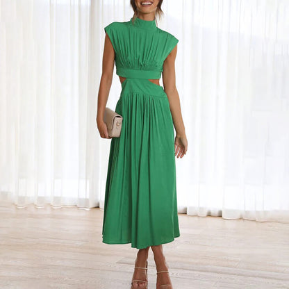 Agata | Sukienka damska | Elegancka letnia sukienka halter na wesele