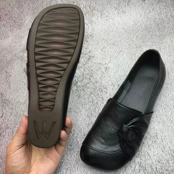 Lorinda | Damskie loafersy skórzane wsuwane w stylu casual, wygodne i eleganckie