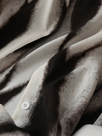Tamara | Oversize’owa damska koszula zapinana na guziki w efekt tie-dye