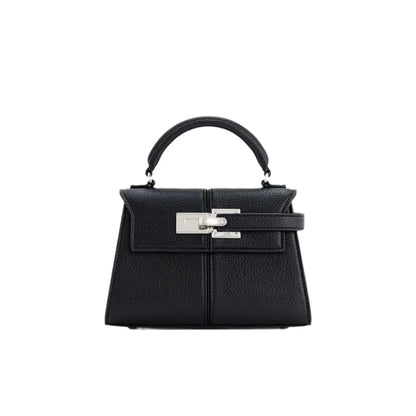 Carson | Torebka damska mini z rączką i zapięciem elegancka stylowa