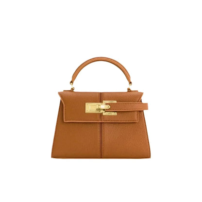 Carson | Torebka damska mini z rączką i zapięciem elegancka stylowa