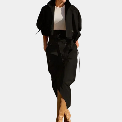 Francine - Ponadczasowy Styl Trencza – Stylowy i Funkcjonalny