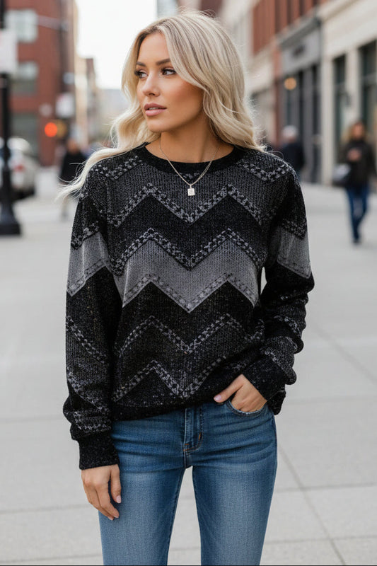 Gwendolyn | Damska bluza z nadrukiem wiosenna casual miękka i wygodna