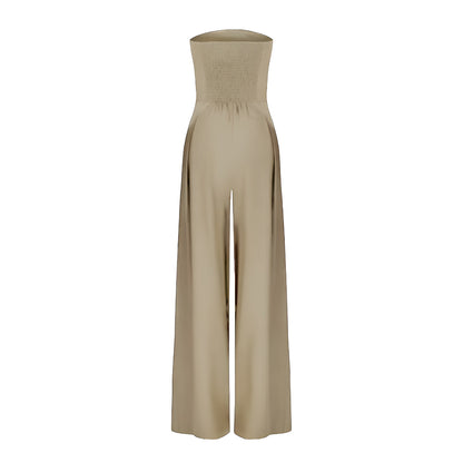 Shelley | Kombinezon damski bez rękawów elegancki minimalistyczny