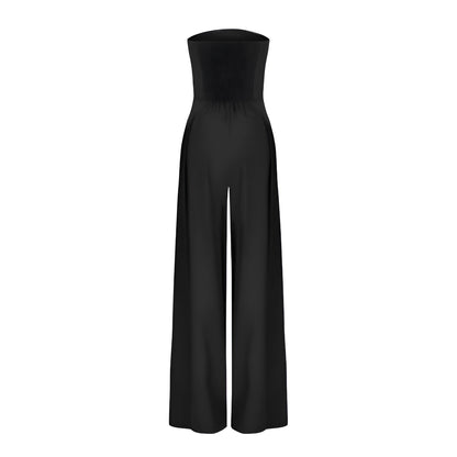 Shelley | Kombinezon damski bez rękawów elegancki minimalistyczny