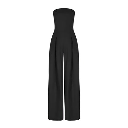 Shelley | Kombinezon damski bez rękawów elegancki minimalistyczny