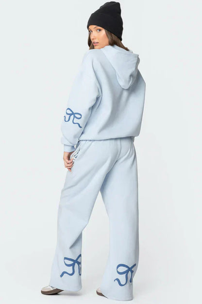 Delilah I Loungewear Niezbędny zestaw oversize'owej bluzy z kapturem i spodni