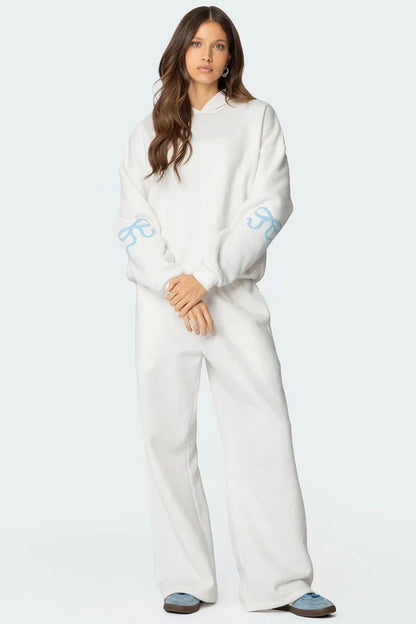 Delilah I Loungewear Niezbędny zestaw oversize'owej bluzy z kapturem i spodni