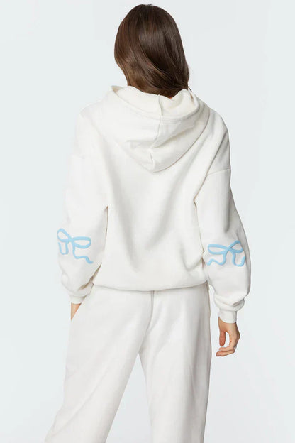 Delilah I Loungewear Niezbędny zestaw oversize'owej bluzy z kapturem i spodni