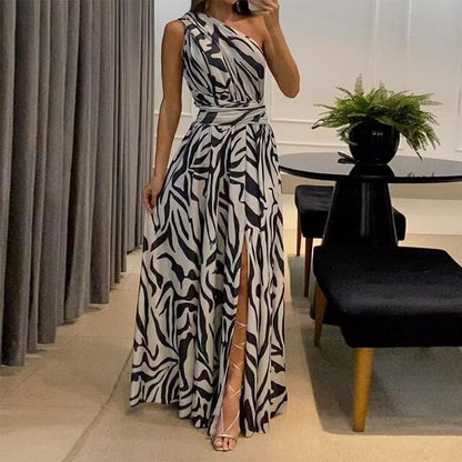 Filomena | Modna damska sukienka z nadrukiem, stylowy i kobiecy fason