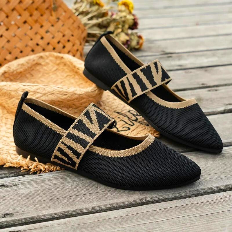 Susanna | Damskie płaskie buty z paskiem, wygodne i stylowe