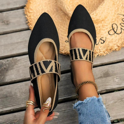 Susanna | Damskie płaskie buty z paskiem, wygodne i stylowe