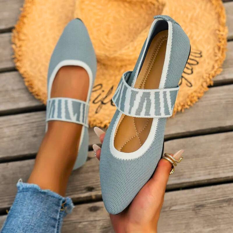 Susanna | Damskie płaskie buty z paskiem, wygodne i stylowe