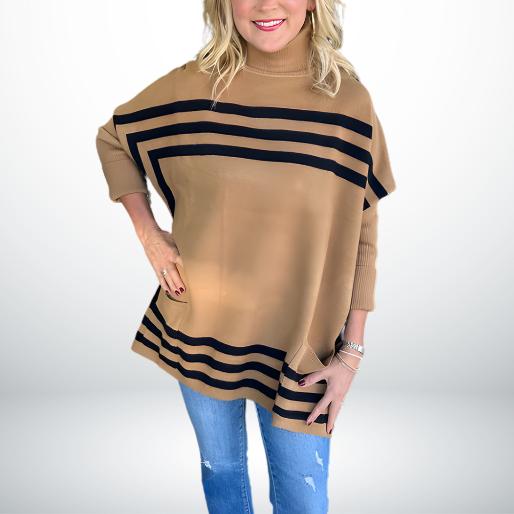 Precious | Komfortowy sweter damski casual, miękka dzianina, luźny fason